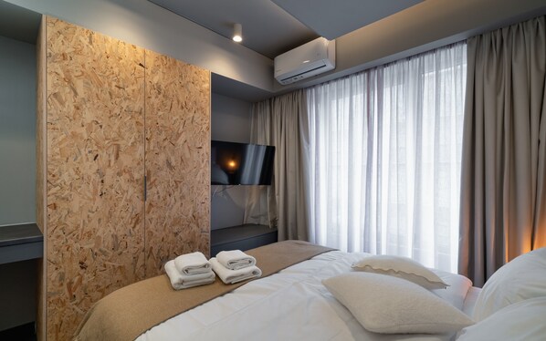 1 Schlafzimmer, kostenloses WLAN, Bettwäsche