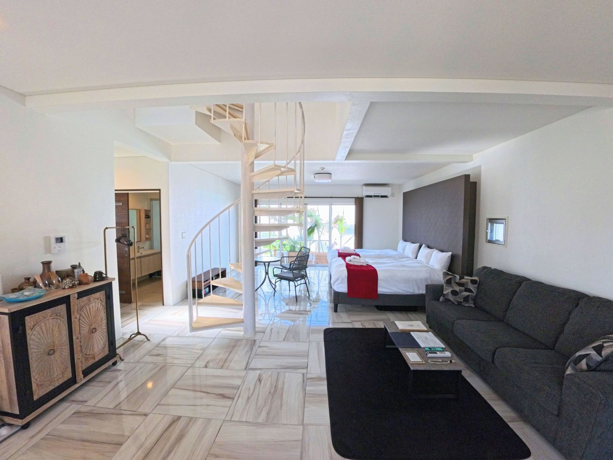 Vila básica, para não fumantes (Yambaru Room for 1-4 People) | Wi-Fi de cortesia, roupa de cama