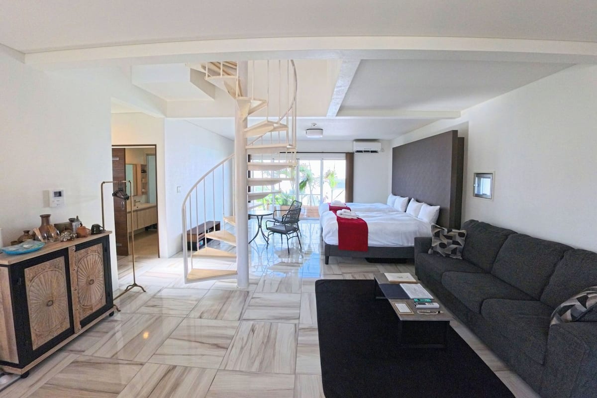 Vila básica, para não fumantes (Yambaru Room for 1-4 People) | Wi-Fi de cortesia, roupa de cama