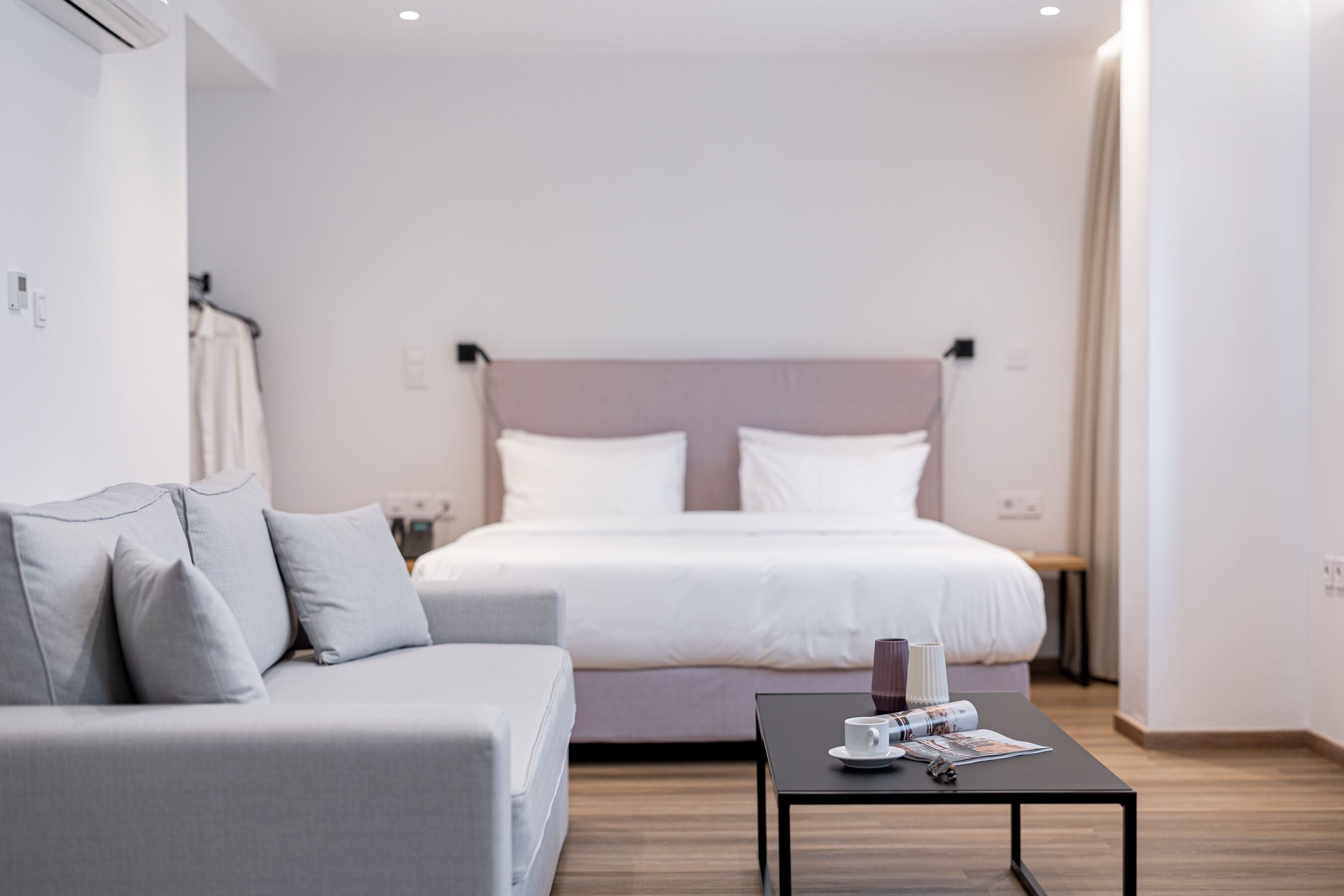 Superior studio | Een kluis op de kamer, individueel gedecoreerd, individueel gemeubileerd