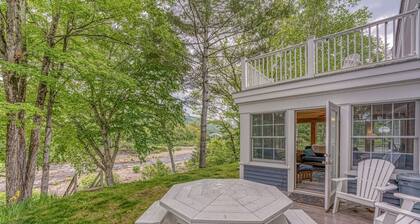 Riverfront House w/ Rooftop Deck! Dog Friendly!