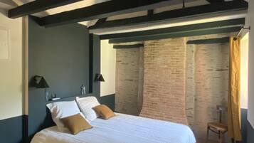 2 habitaciones y ropa de cama