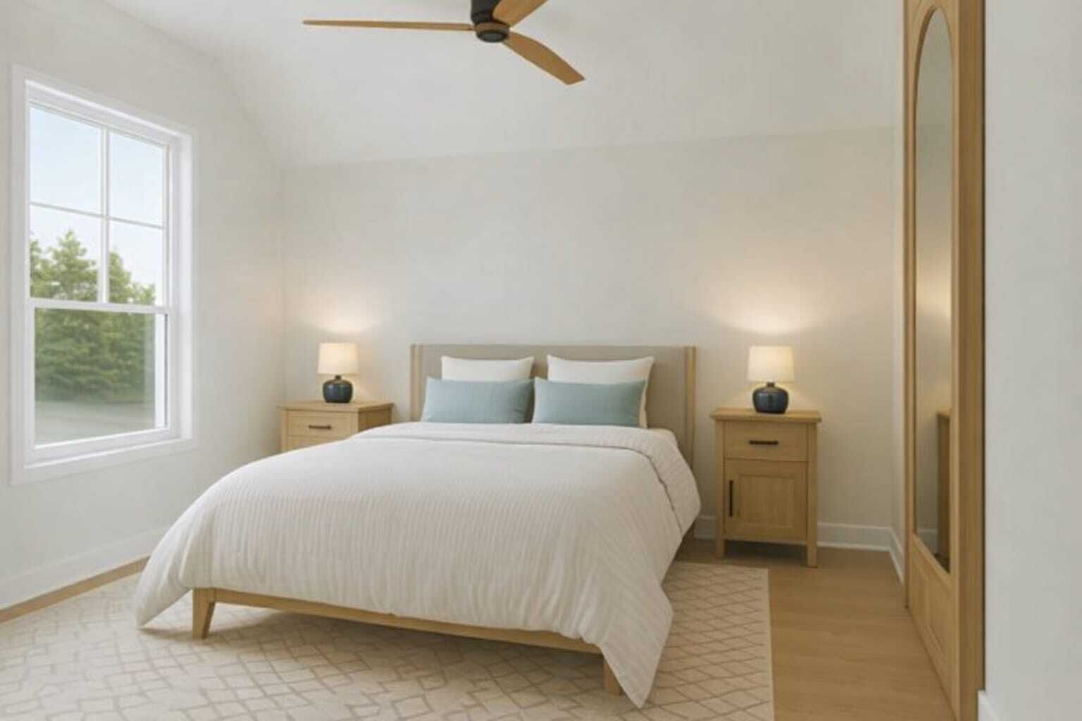 2 多间卧室、办公桌、熨斗/熨衣板、WiFi