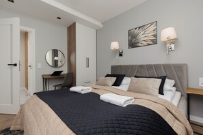 2 bedrooms, iron/ironing board, WiFi, bed sheets - Dunikowskiego 6A | Bright Apartment | Parking (Warszawa)