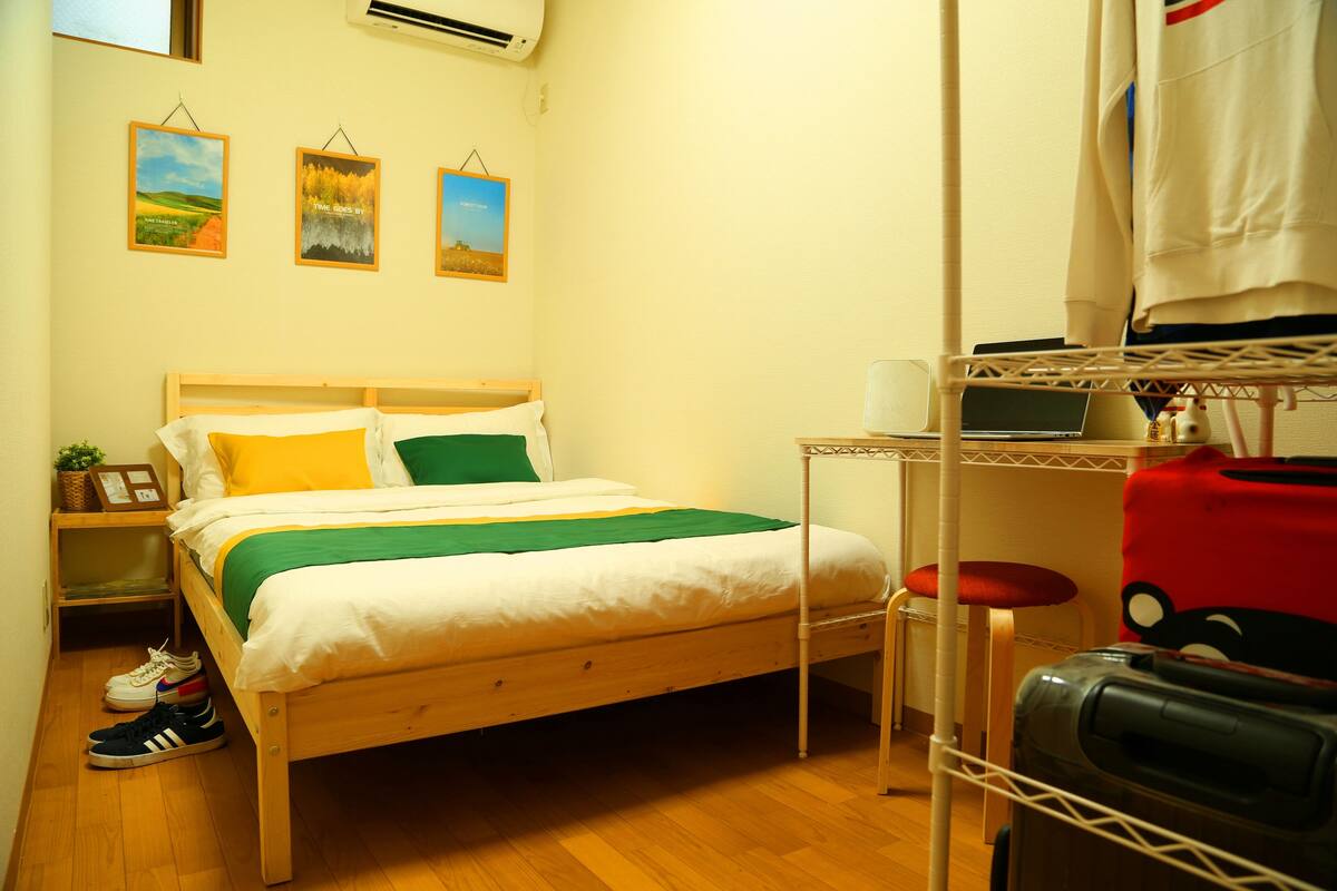 標準雙人房, 非吸煙房 | 筆電工作空間、遮光布/窗簾、免費無線上網、床單