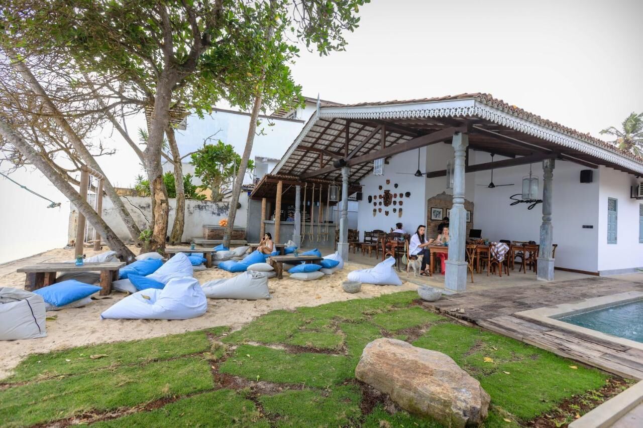 Fassade der Unterkunft