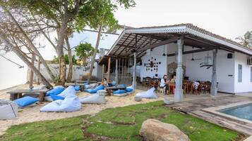 Fassade der Unterkunft