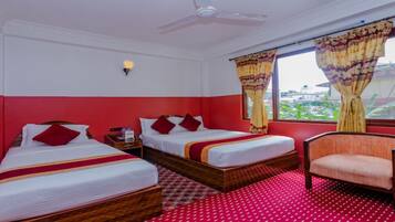 Free WiFi, bed sheets