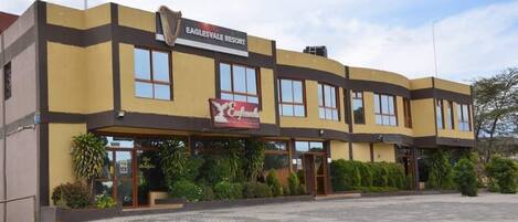 Fachada del alojamiento