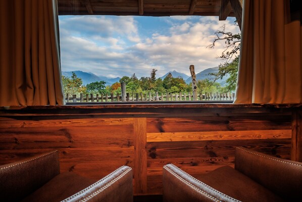 Le Refuge | Vista do quarto