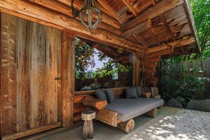 La Cabane du Trappeur | Terrace/patio - Pyrénées Prestige (Ayzac-Ost)