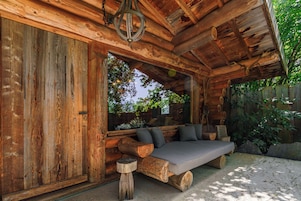 La Cabane du Trappeur | Terrace/patio