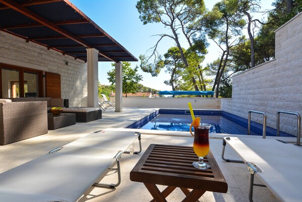 Villa - Azzurro in Grohote Rogac Olta Island (Solta)