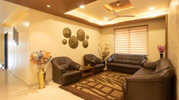 Sala de estar en el lobby