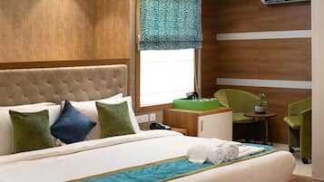 Estudi en suite de luxe, 1 dormitori | Roba de llit d'alta qualitat i matalassos de la marca Select Comfort