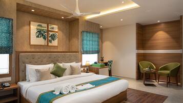 Estudi en suite de luxe, 1 dormitori | Roba de llit d'alta qualitat i matalassos de la marca Select Comfort