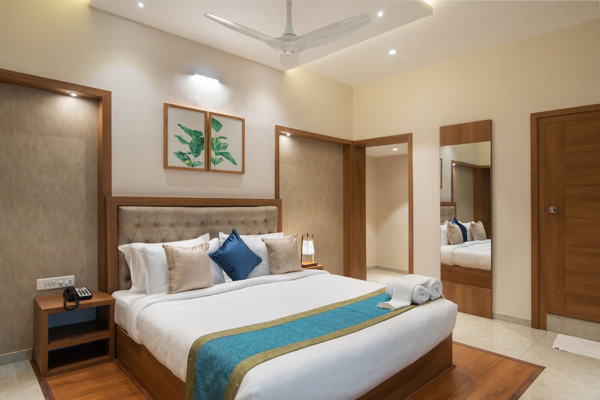 Premium-Zimmer | Hochwertige Bettwaren, Select-Comfort-Betten, individuell eingerichtet