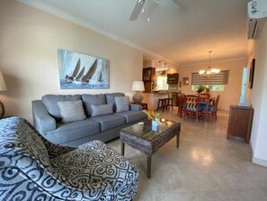 Living area - 🏖️👙 Spinnaker 1322 by IRE Vacations - 2 bedroom Condo with Resort Amenities (Oyster Pond)