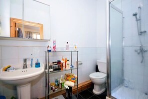 Shower, hair dryer, towels, soap - 4 bedroom flat in London (London)