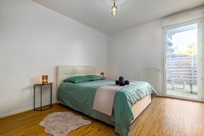 2 quartos, Wi-Fi, roupa de cama