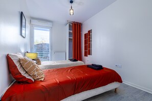 2 slaapkamers, wifi, beddengoed