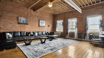 Apartment, 1 Bedroom | Living area | Smart TV
