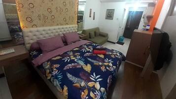 Deluxe Apartment, 1 Katil Raja (King), Mountain View | 1 bilik tidur
