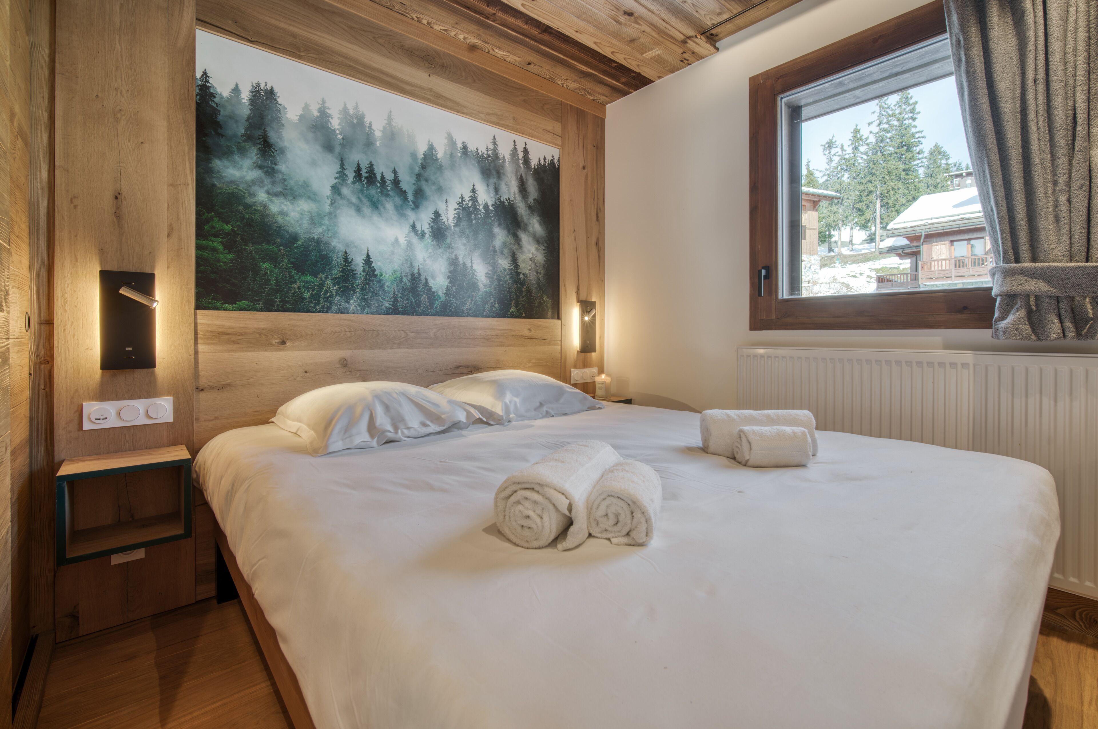 Lakens van Egyptisch katoen, luxe beddengoed, geluiddichte muren