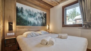 Egyptian cotton sheets, premium bedding, soundproofing, WiFi (free) - Lodge des Glaciers (Montvalezan)