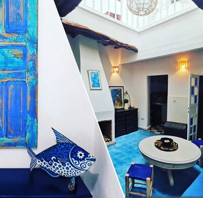 La Maison Bleue, un Havre de Paix au Coeur de la Médina D'essaouira