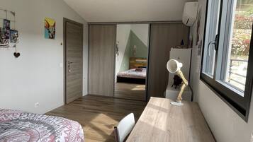 4 chambres, fer et planche Ă repasser, Wi-Fi gratuit, draps fournis