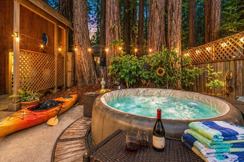 Dock! Direct River Access! Hot Tub~Game Room~Guerneville~Lazy River