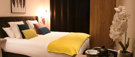 Literie de qualité supérieure, Wi-Fi gratuit, draps fournis