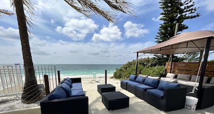 Beach Front Condo with Ocean View