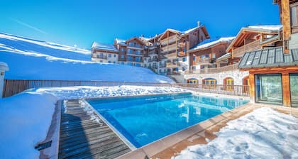 Les Alpages du Corbier C301 - Piscine partagée