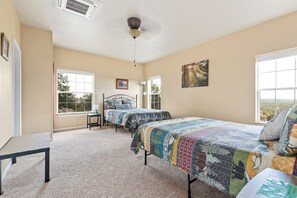 Cabin Cao cấp, 5 phòng ngủ, quang cảnh núi | 5 phòng ngủ, bộ trải giường bằng vải cotton Ai Cập 