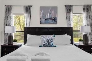 4 bedrooms, iron/ironing board, travel crib, WiFi