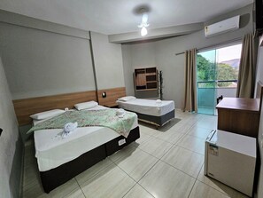 Standard Triple Room | Desk, free WiFi, bed sheets - MAPP HOTEL (Aparecida)