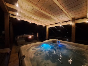 Bain à remous extérieur