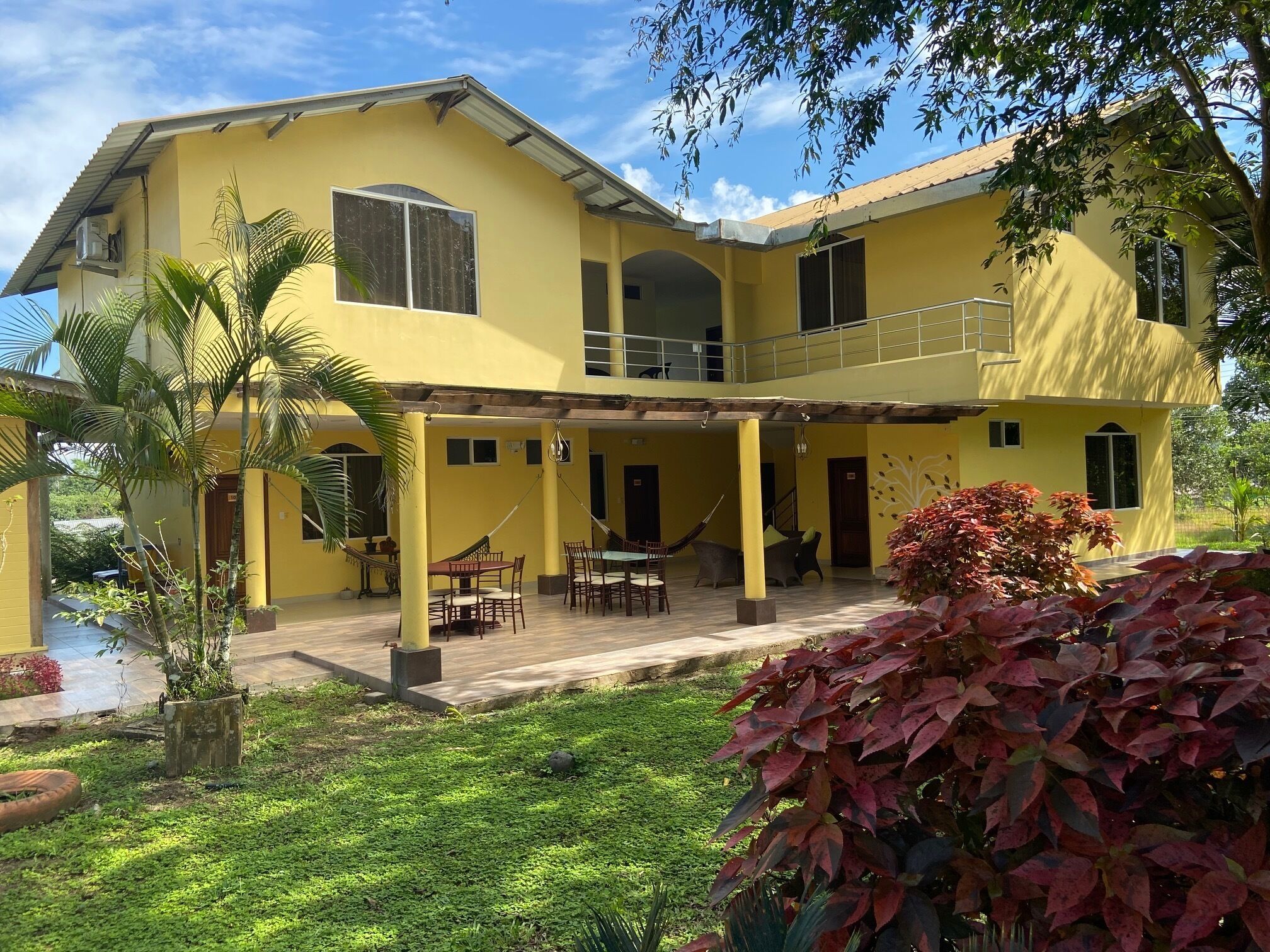 Fassade der Unterkunft