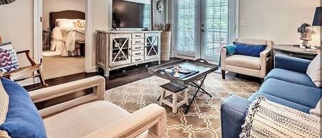 2 bedrooms, iron/ironing board, free WiFi, bed sheets