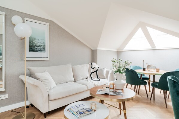 Premium-Apartment | Wohnbereich