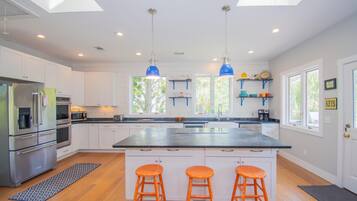 House, Multiple Beds, Beach View | Private kitchen | Coffee/tea maker