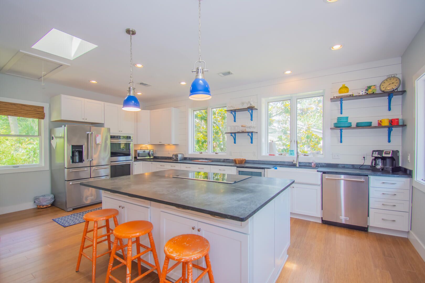 บ้านพัก, หลายเตียง, วิวชายหาด | ครัวส่วนตัว | เครื่องชงกาแฟ/ชา