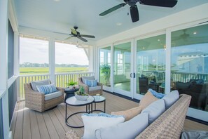 House, Multiple Beds, Pool Access, Beach View | Terrace/patio