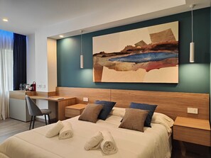 Quarto casal design | Individualmente decorados, individualmente mobiliados, escrivaninha