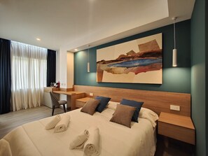 Quarto casal design | Individualmente decorados, individualmente mobiliados, escrivaninha
