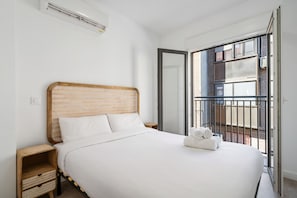 1 chambre, fer et planche à repasser, Wi-Fi gratuit, draps fournis