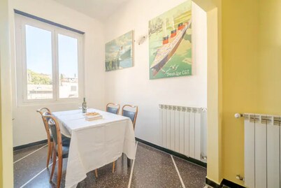 Al Garibaldi Rolli palace in the heart of the city.
