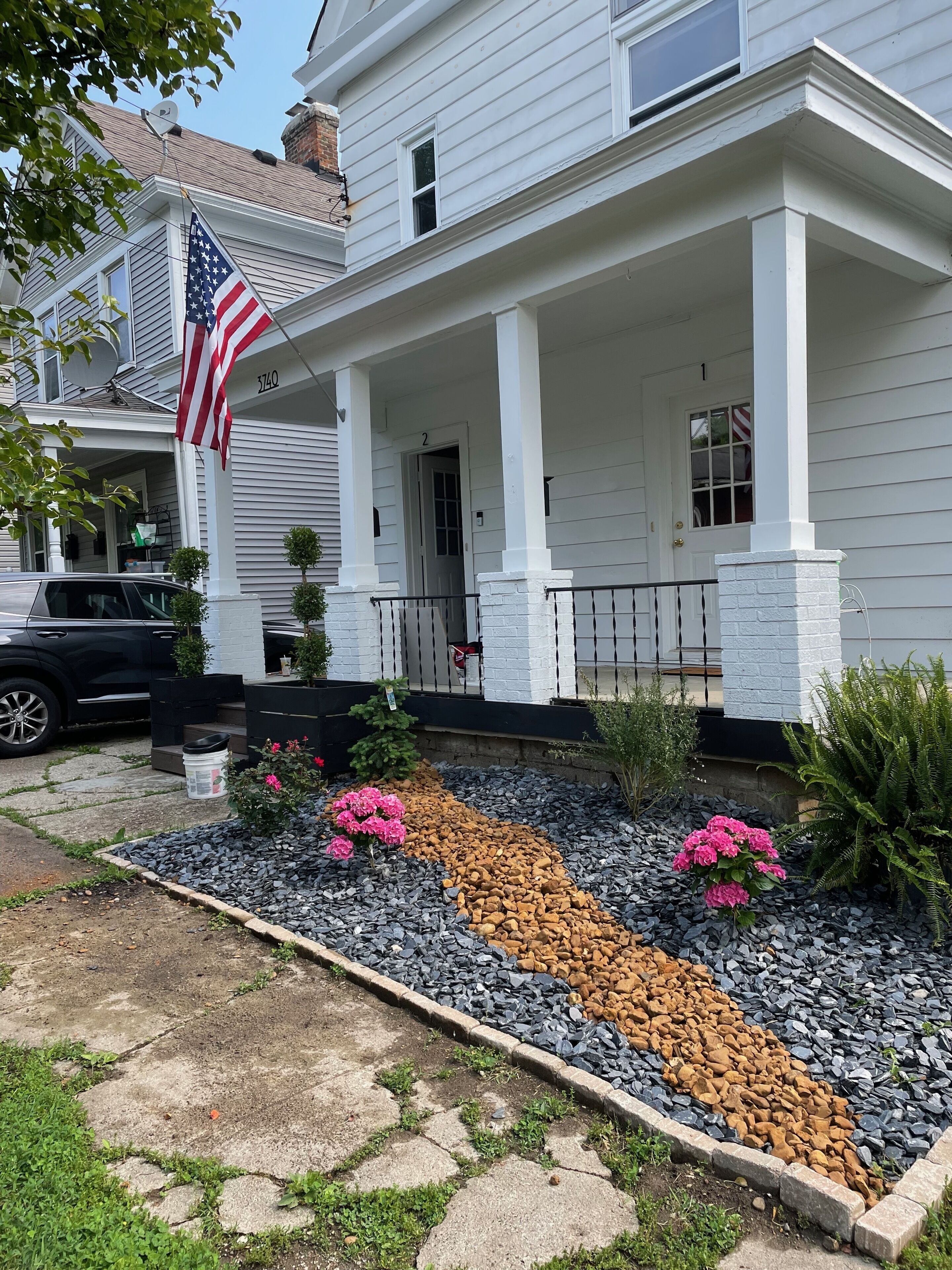 a beautifully remodeled home 1/2 mile from walking/biking trails and a dog park
